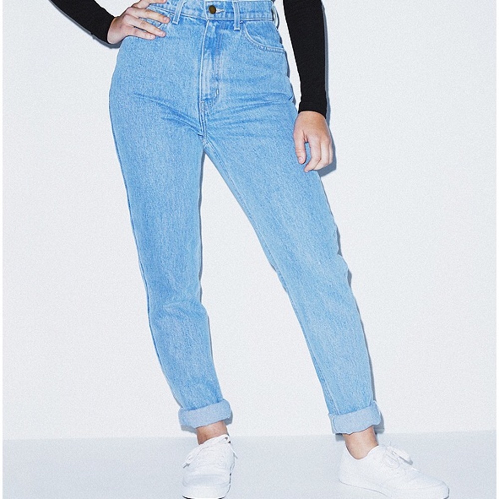 American Apparel High-Waist Jean